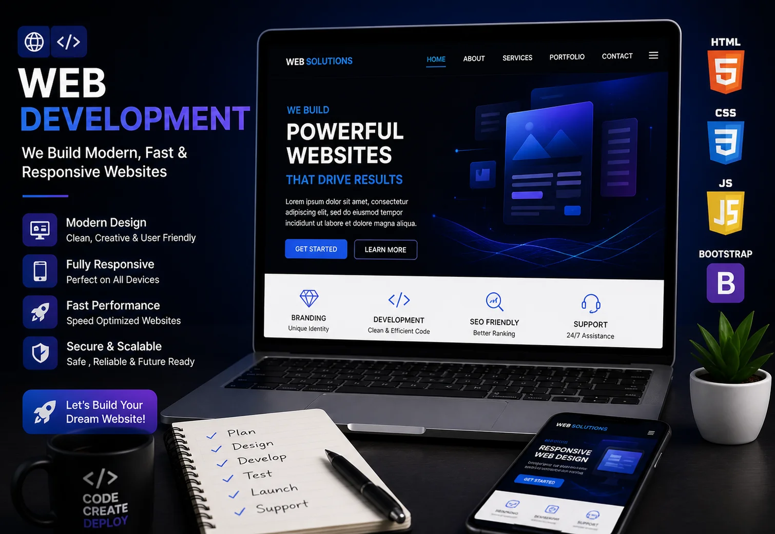 Web Development services by Vaibhav Pratap Singh